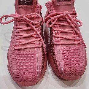 Steve Madden Bling Sneaker in Pink